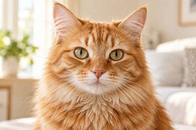 Orange cat